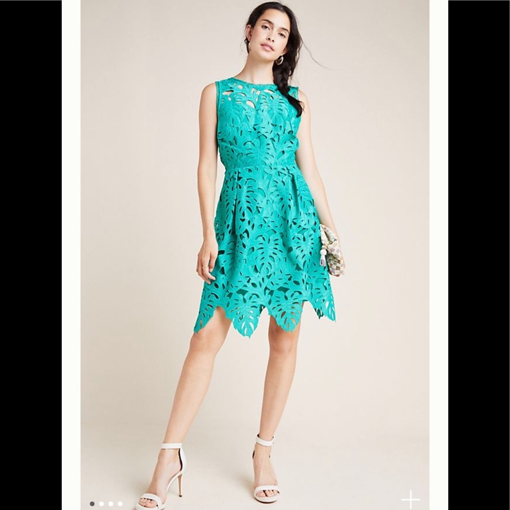 NWT Anthropology Toulouse Lace Mini Dress